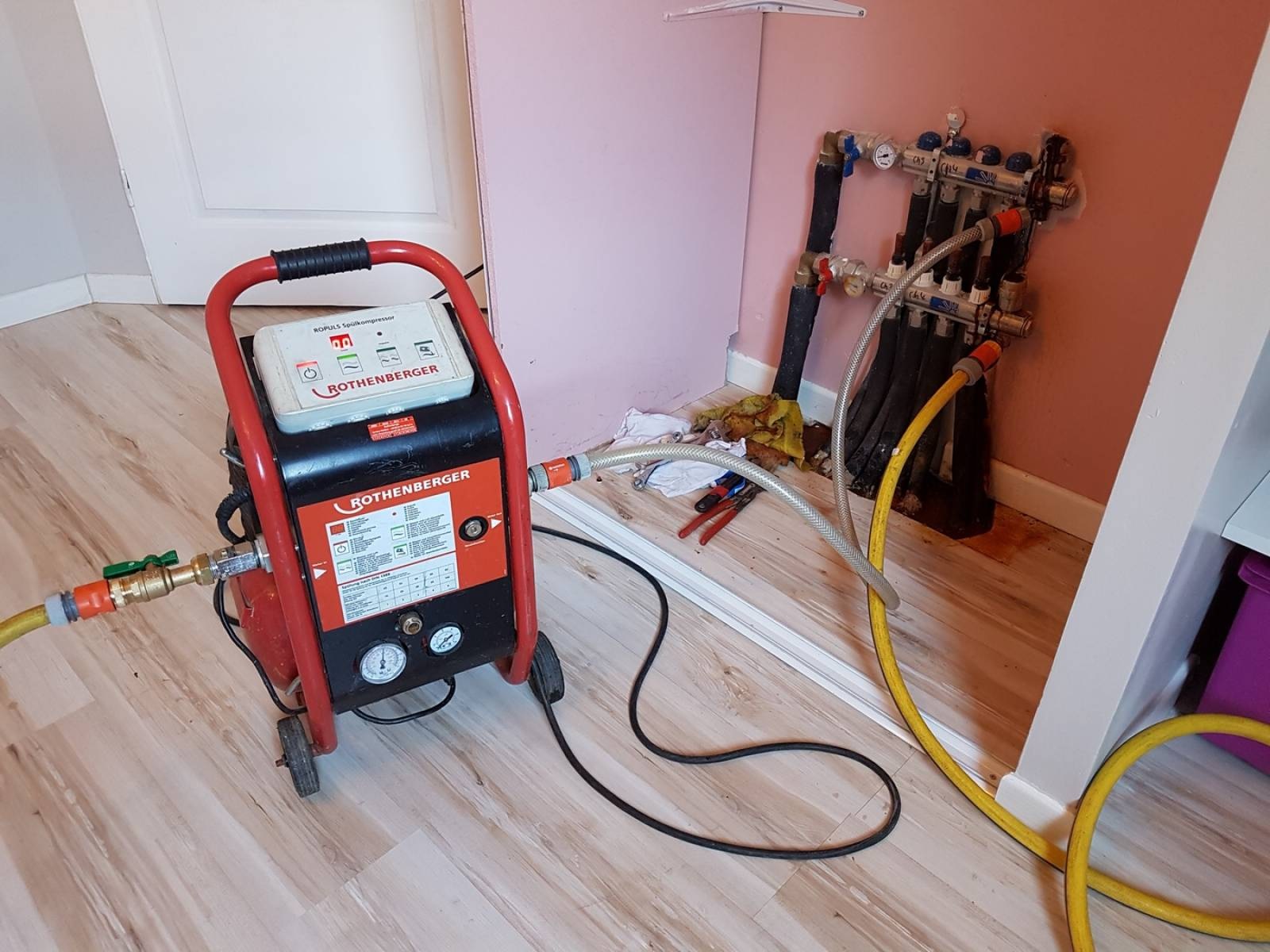 Göztepe Protherm Hermetik Şofben Petek Temizliği